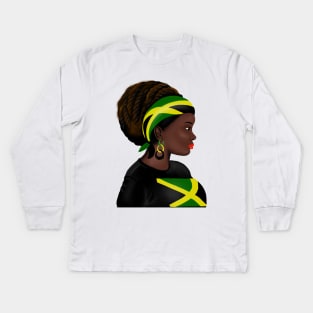 Jamaica Kids Long Sleeve T-Shirt